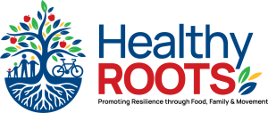 Healthy Roots community health initiative logo